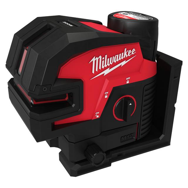 Milwaukee M12CLL4P-301C M12 Akku-Kreuzlinienlaser
