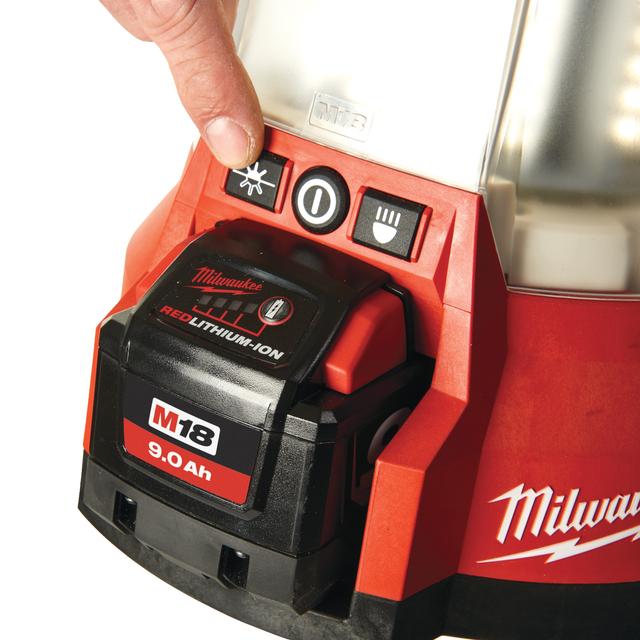 Milwaukee M18ONESLSP-0 (SCHUKO GALP socket) M18 Akku-Bauleuchte