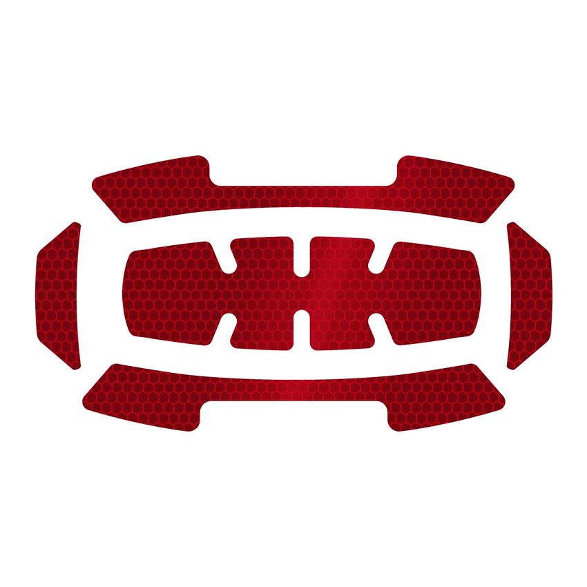 Milwaukee BOLT Hi-Vis Aufkleber rot, 5-teilig