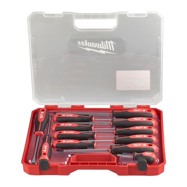 Milwaukee Schraubendreher Tri-Lobe 12-teiliges Set PH/PZ/SL