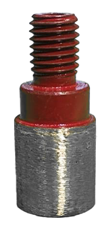 CNC Dia-Kopffräser 20/20 mm M12 rot