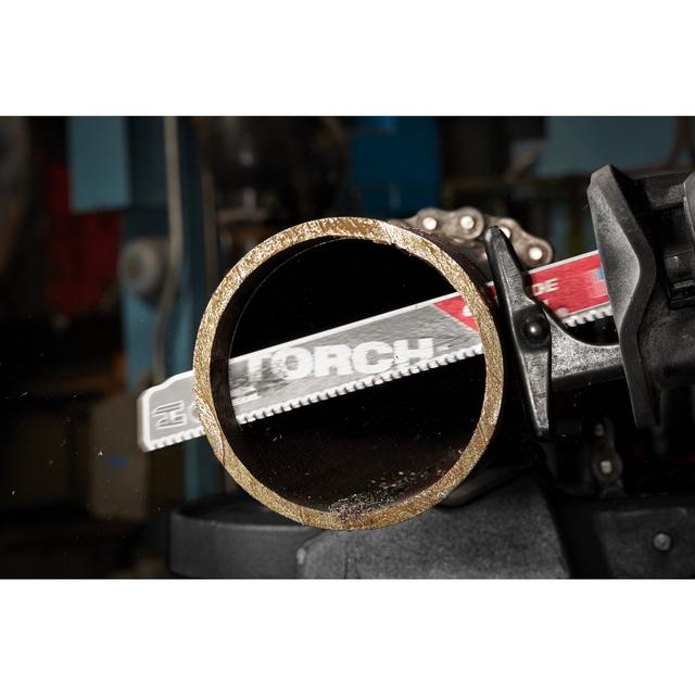 Milwaukee Säbelsägeblatt Metall THE TORCH HM-bestückt 5er Pack 150 x 3,2 mm (8 TPI)