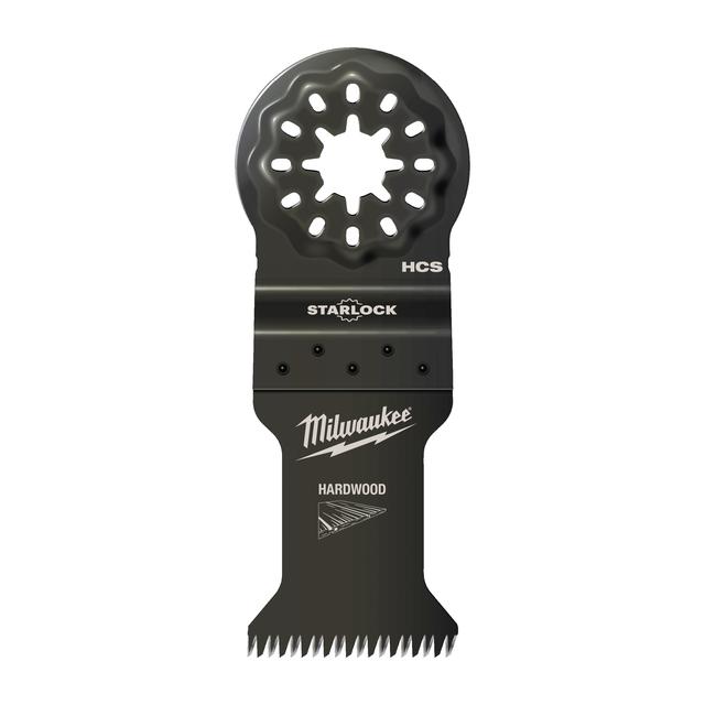 Milwaukee Multitool Starlock Bi-Metall Tauchsägeblatt für Schnitte in Holz 35 x 42 mm mit Japanverzahnung