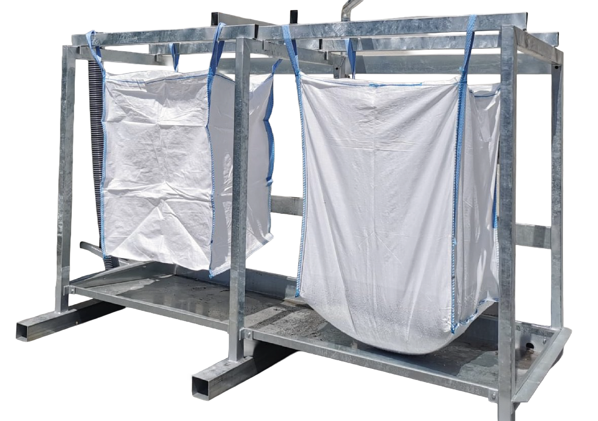 2-Großsack-Entschlammungsanlage 2DSM, Edelstahl