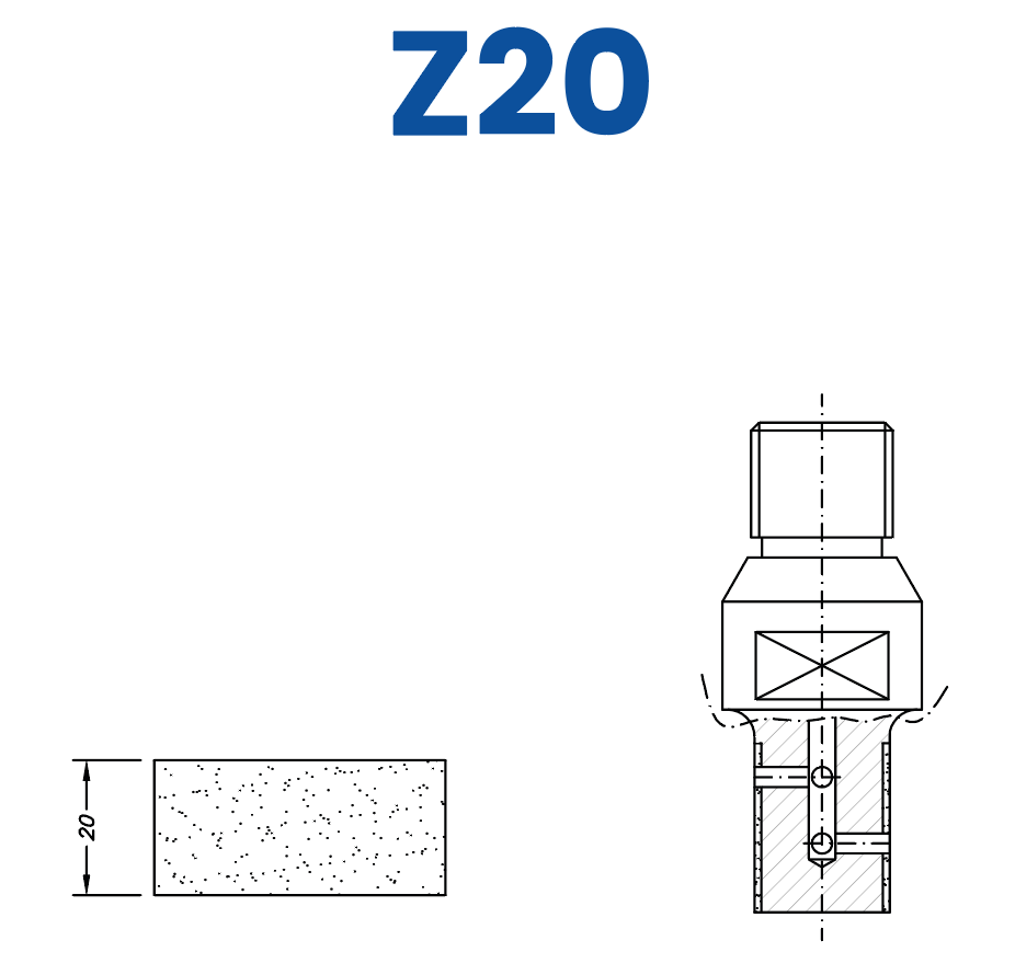 CNC-Profilfräser | Standard Kit | Line 20 | Z20 | P5 | Longlife+