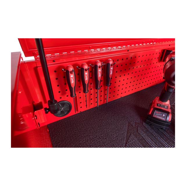 Milwaukee TOOLGUARD Werkstattwagen 117 cm / 46" rot mit 10 Schubladen