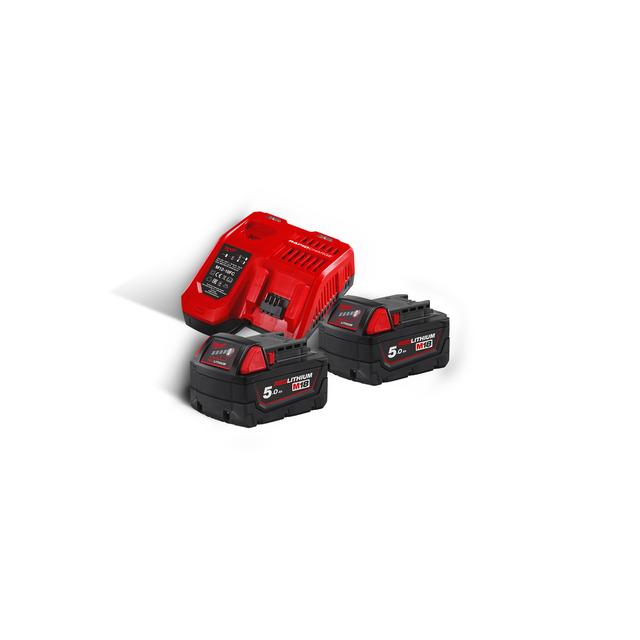 Milwaukee M18NRG-502  18V Starterset