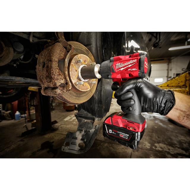 Milwaukee M18FMTIW2F38-0X M18 FUEL 3/8"-Akku-Schlagschrauber Vierkant mit Sprengring