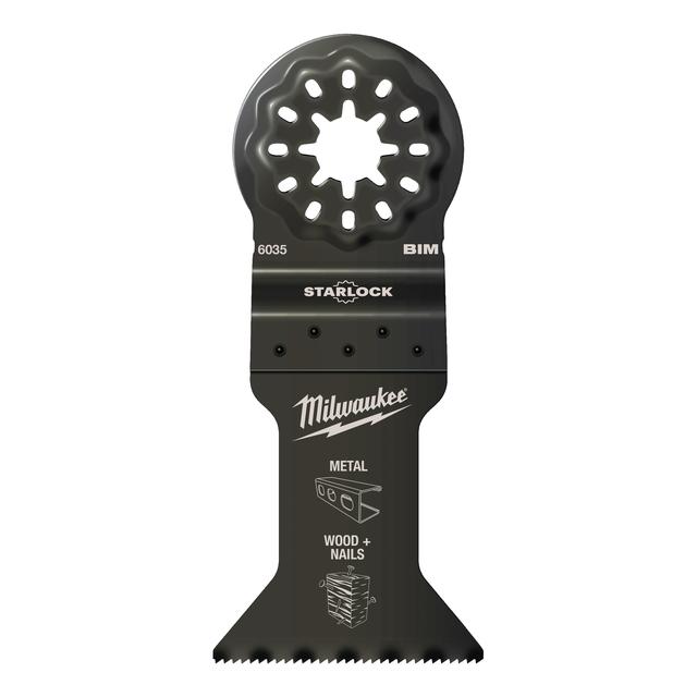 Milwaukee Multitool Starlock Bi-Metall Tauchsägeblatt Multimaterial 43 x 47 mm