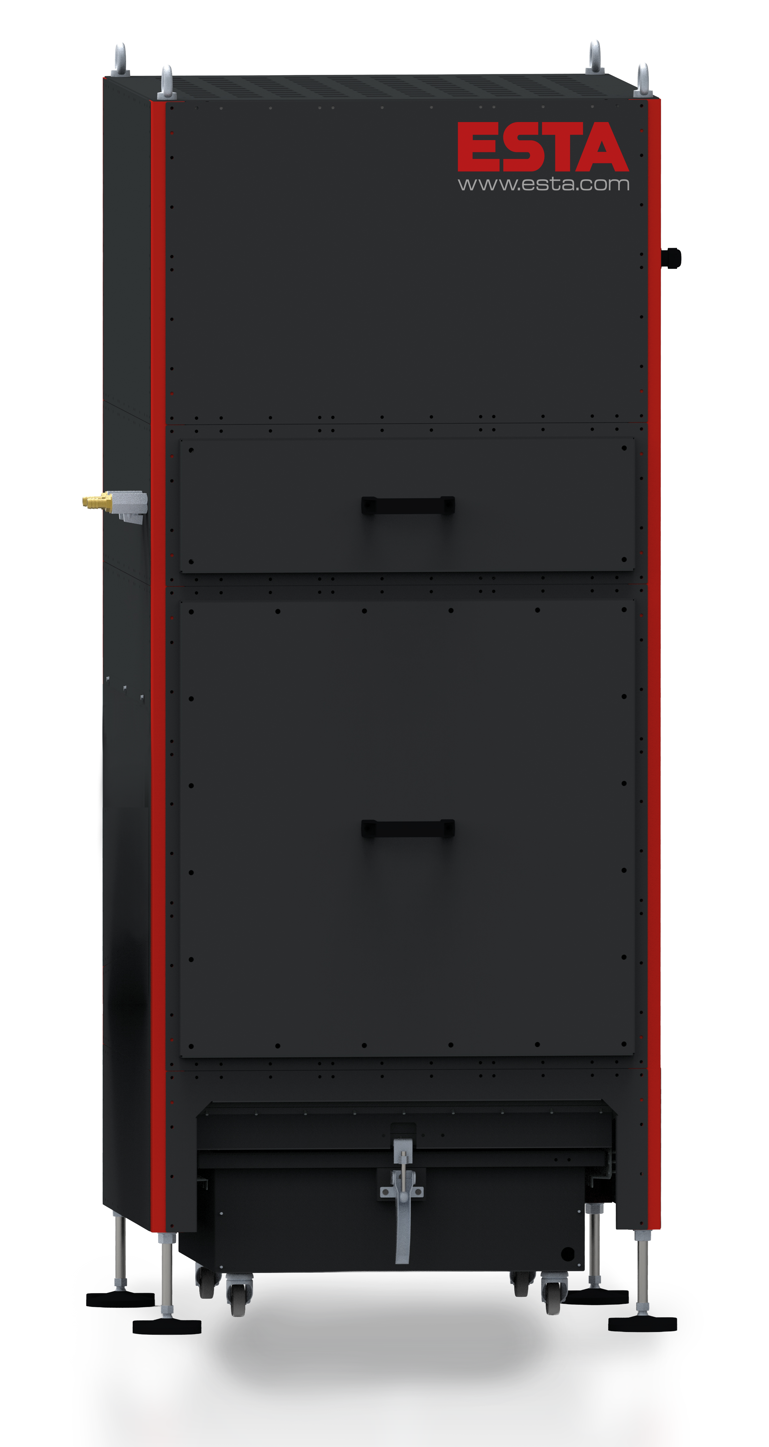 Mobile Absauganlage | Dustomat DRY 2800 | 400 V | 2 x 2 m Absaugarm
