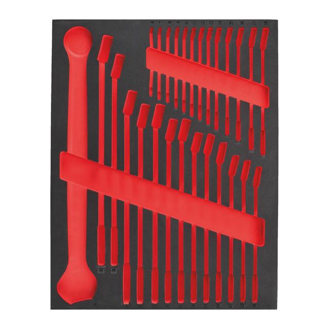 Milwaukee Ersatz-Einlage 3/3  für MAX BITE Ringmaulschlüssel, für Werkstattwagen 78 cm