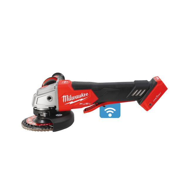 Milwaukee M18ONEFSAG125XPDB-0X M18 FUEL ONEKEY Akku-Sicherheits-Winkelschleifer