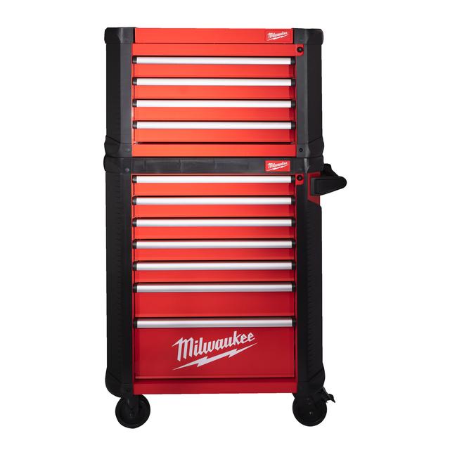 Milwaukee TOOLGUARD Werkstattwagen 78 cm / 30" rot mit 7 Schubladen