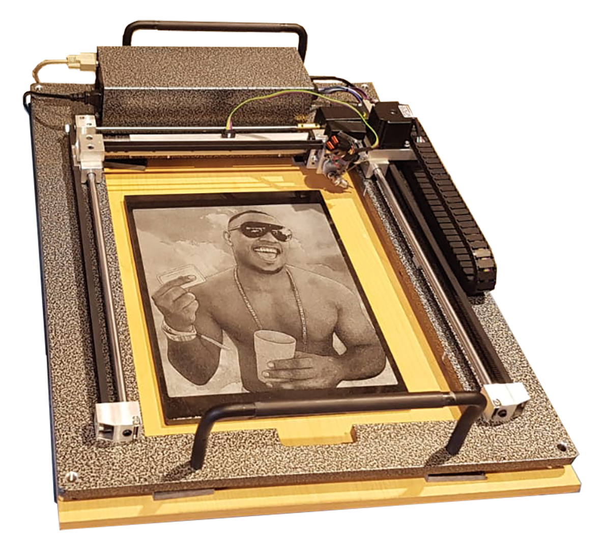 Mobile CNC-Graviermaschine Photomaster