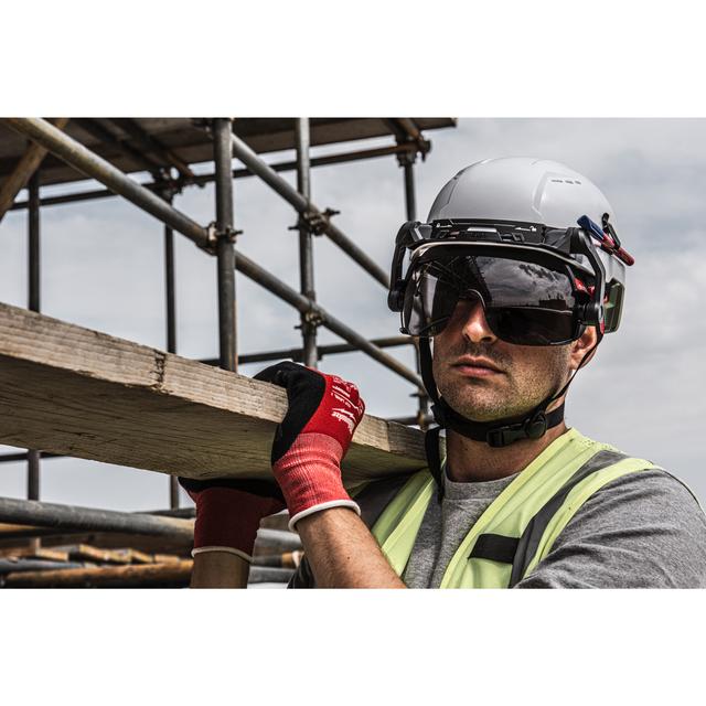 Milwaukee BOLT 200 Industriekletterhelm rot, belüftet