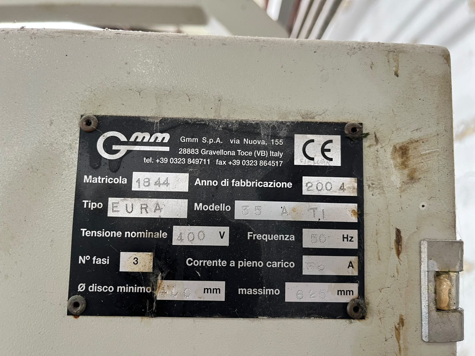 Brückensäge GMM Eura 35