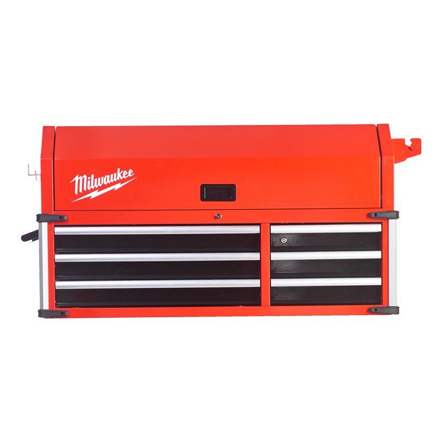 Milwaukee TOOLGUARD Werkstattwagen-Aufsatz rot für Werkstattwagen 117 cm / 46"