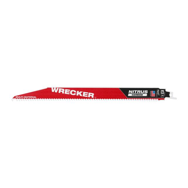 Milwaukee Säbelsägeblatt THE WRECKER NITRUS HM-bestückt 5er Pack 300 x 4,2 mm (6 TPI)