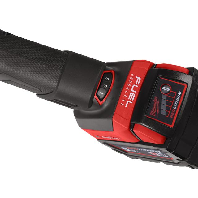 Milwaukee M18FDGROVPDB-0X M18 FUEL ONEKEY Akku-Geradschleifer mit Padelschalter und Drehzahlelektronik