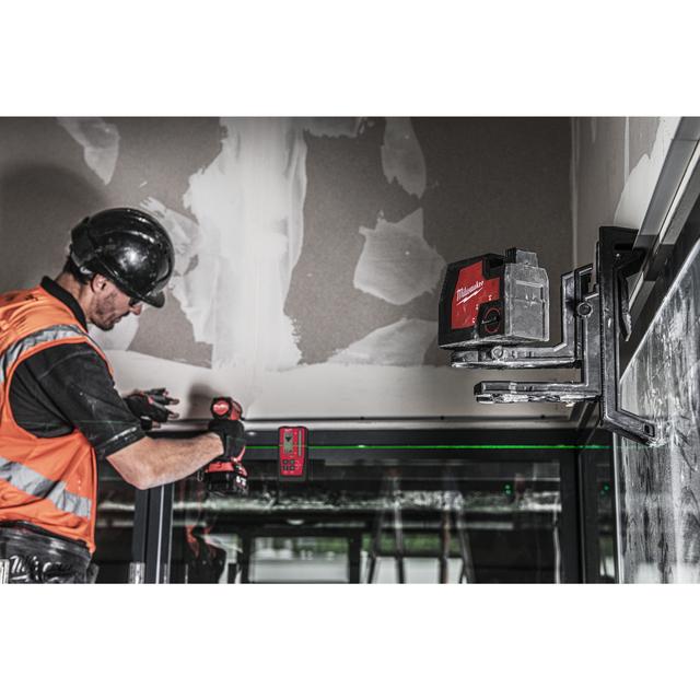 Milwaukee LRD100 Laserrotations- und linienempfänger