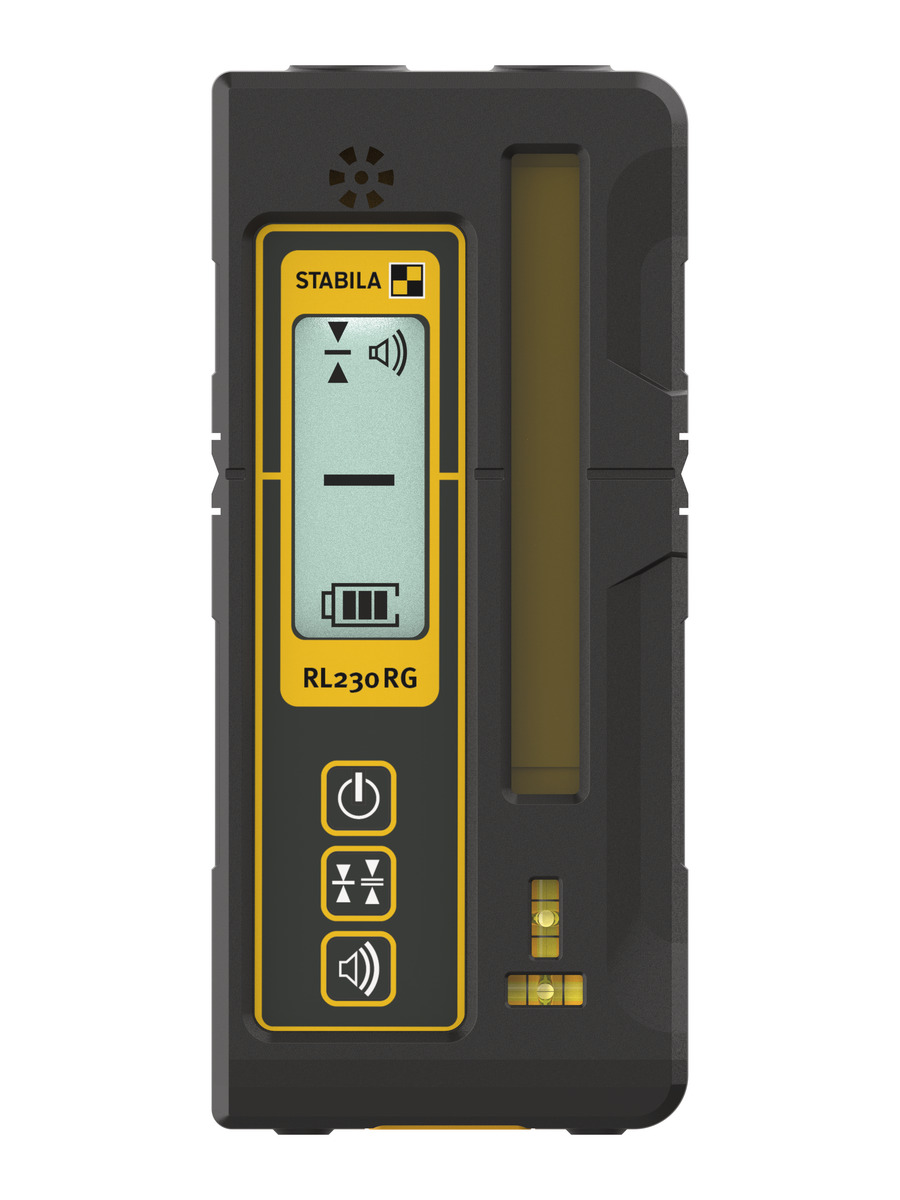 STABILA Empfänger RL 230 RG, Receiver für pulsmodulierte Linienlaser, für grüne/rote Laserstrahlen