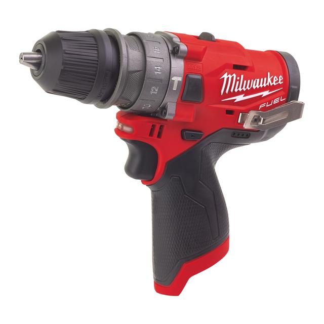 Milwaukee M12FPDX-0 M12 FUEL Akku-Kompakt-Schlagbohrschrauber mit Schnellwechselbohrfutter