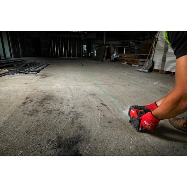 Milwaukee M12CLLP-301C M12 Kreuzlinienlaser mit Lotfunktion