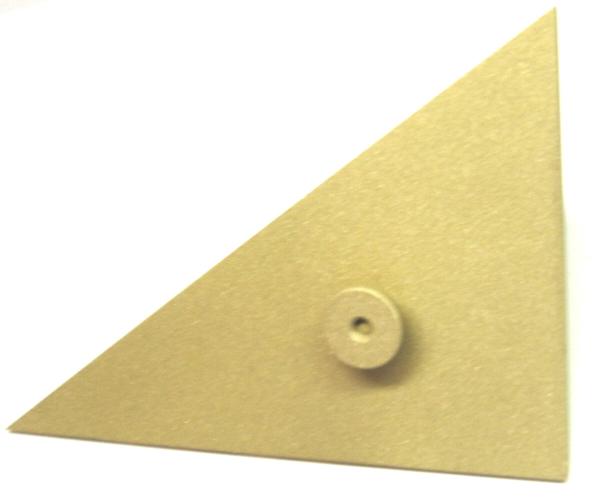 Schriftzeichenwinkel Messing