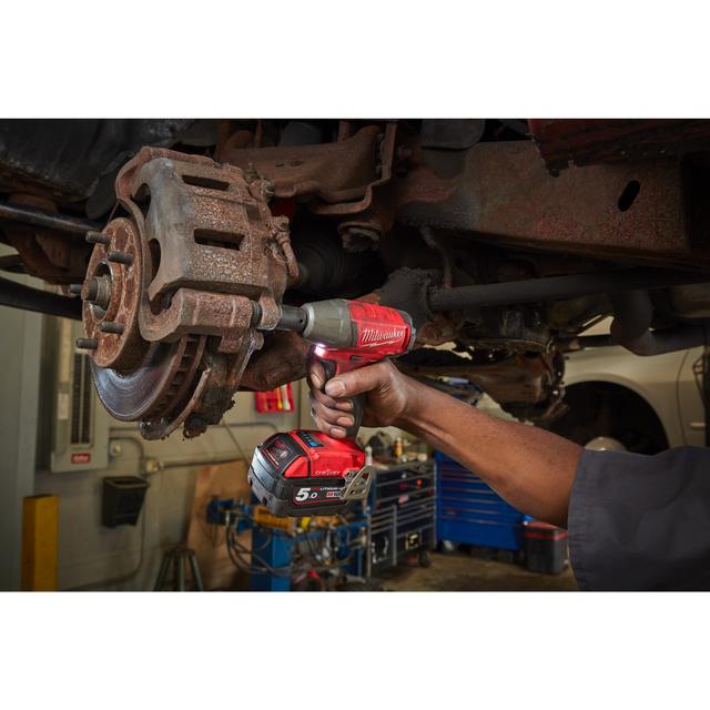 Milwaukee M18ONEIWF12-0X M18 ONE KEY 1/2"-Akku-Schlagschrauber Vierkant mit Sprengring