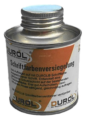 Schriftfarben-Versiegelung DUROL