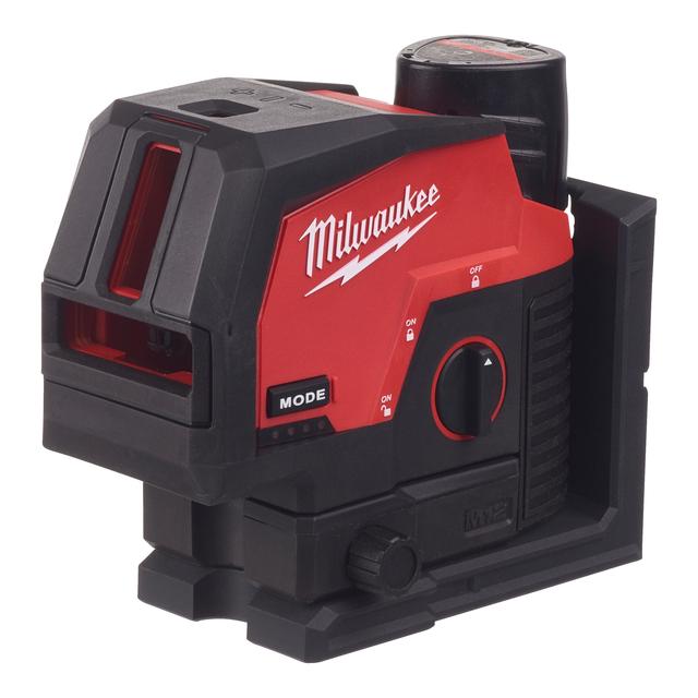 Milwaukee M12CLLP-301C M12 Kreuzlinienlaser mit Lotfunktion