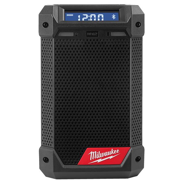 Milwaukee M12RCDAB+-0  M12 Netz-/Akku-Radio mit Ladefunktion