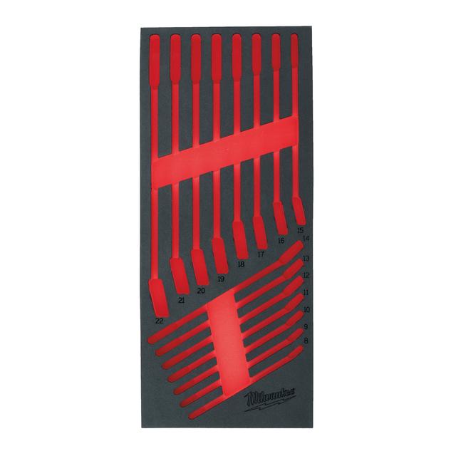 Milwaukee Ersatz-Einlage 1/3  für MAX BITE Gelenk-Ratschen-Ringmaulschlüssel, für Werkstattwagen 78 cm