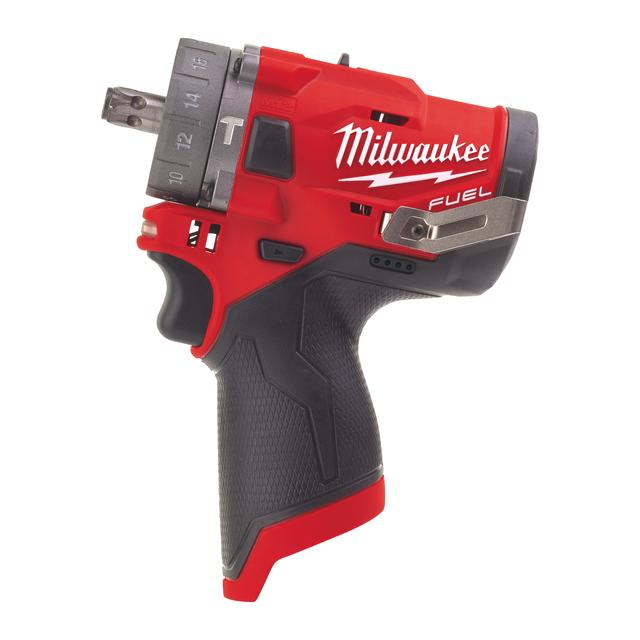 Milwaukee M12FPDX-0 M12 FUEL Akku-Kompakt-Schlagbohrschrauber mit Schnellwechselbohrfutter