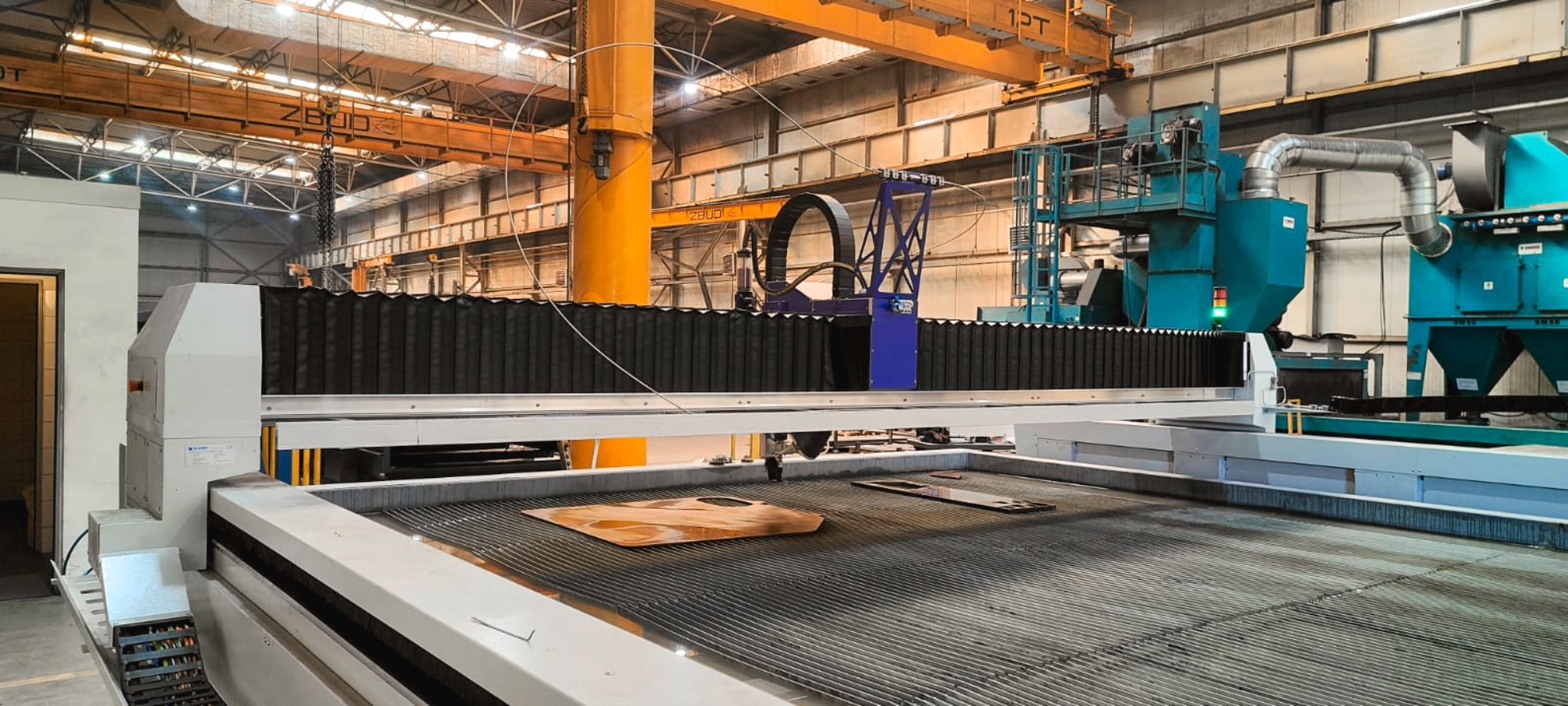 Wasserstrahl-Schneidanlage Eckert OPAL Waterjet