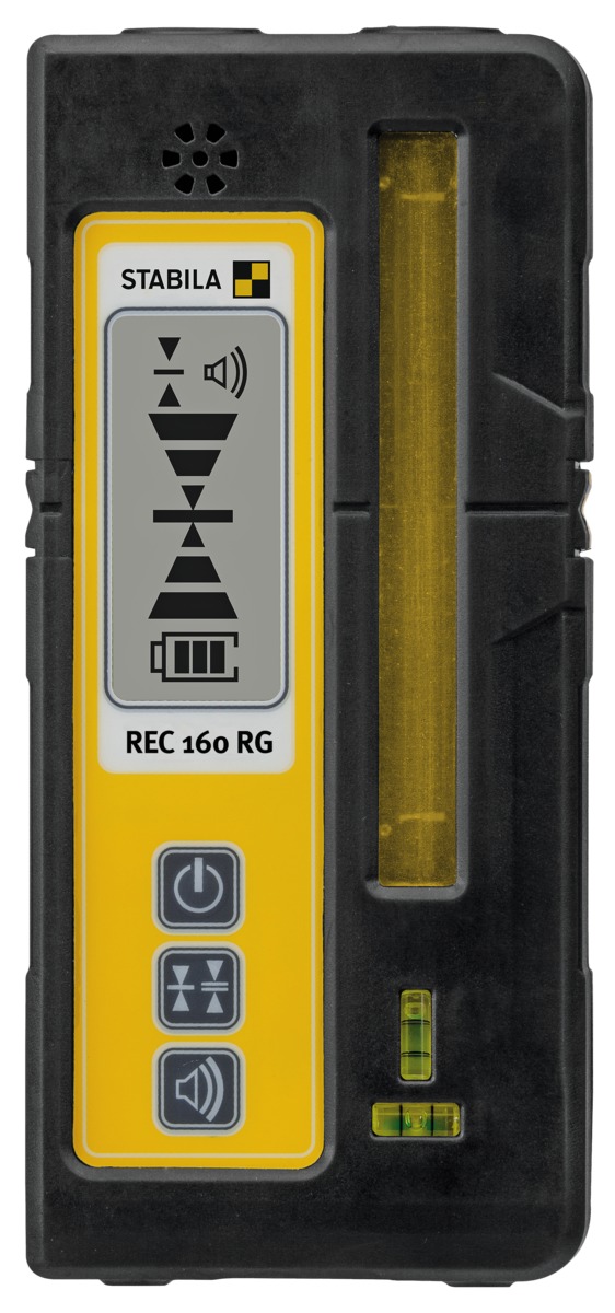 STABILA Empfänger REC 160 RG, Receiver für Rotationslaser, für rote und grüne Laserstrahlen