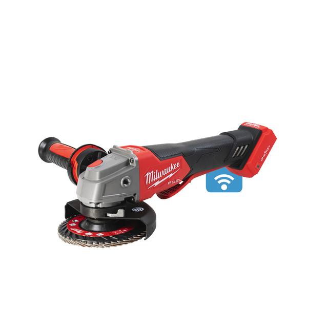 Milwaukee M18ONEFSAG125XPDB-0X M18 FUEL ONEKEY Akku-Sicherheits-Winkelschleifer