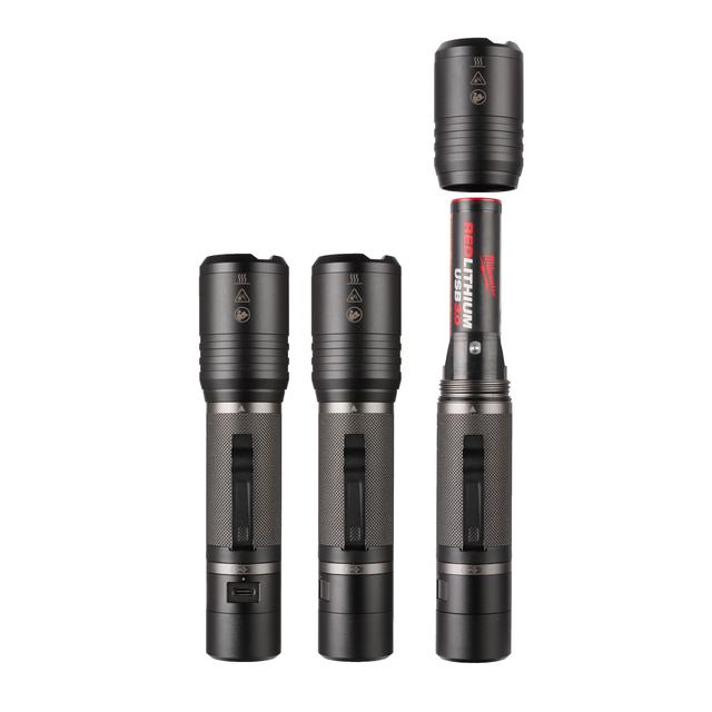 Milwaukee L4FL2000-301 USB Akku-Taschenlampe