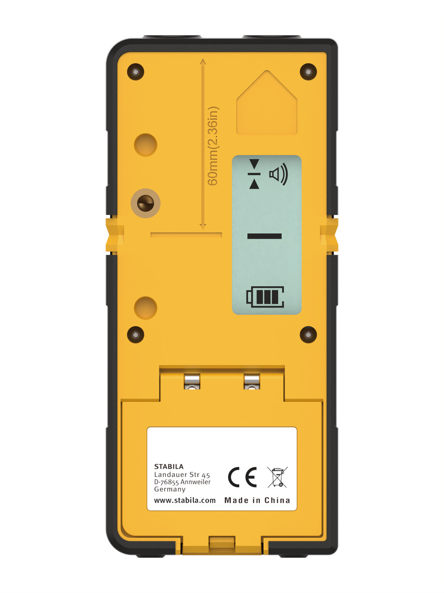 STABILA Empfänger RL 230 RG, Receiver für pulsmodulierte Linienlaser, für grüne/rote Laserstrahlen