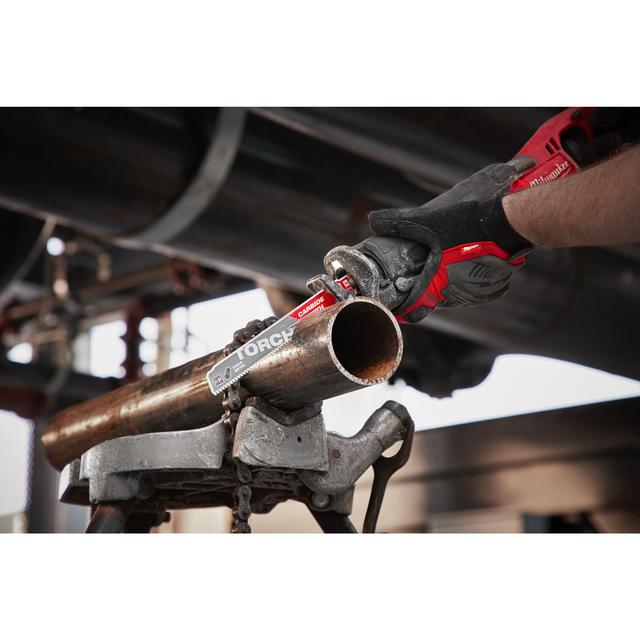 Milwaukee Säbelsägeblatt Metall THE TORCH HM-bestückt 230 x 3,2 mm (8 TPI)