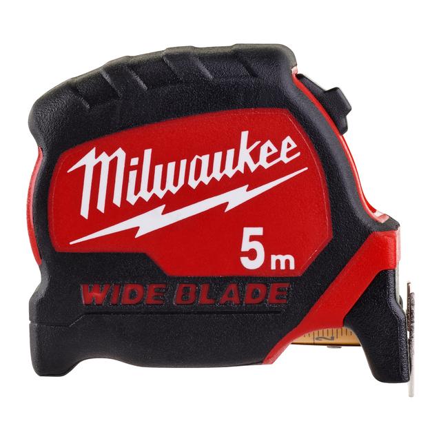 Milwaukee Premium-Bandmaß breit 5 m nicht-magnetisch, 33 mm breites Band