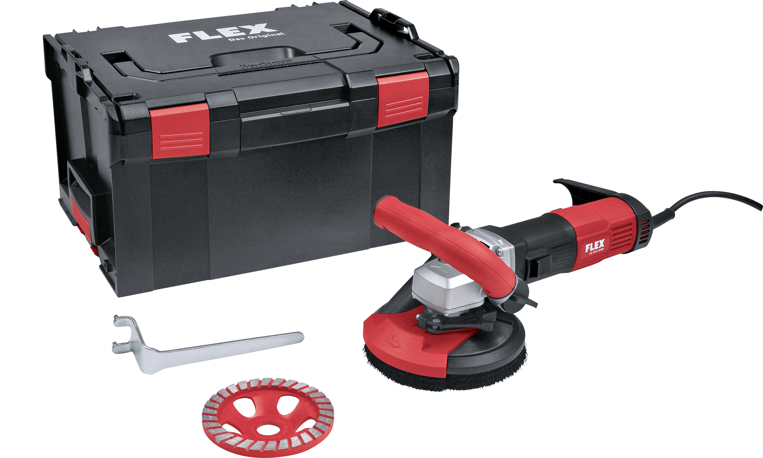 FLEX Sanierungsschleifer LD 16-8 125 R, Kit TurboJet II 230/CEE