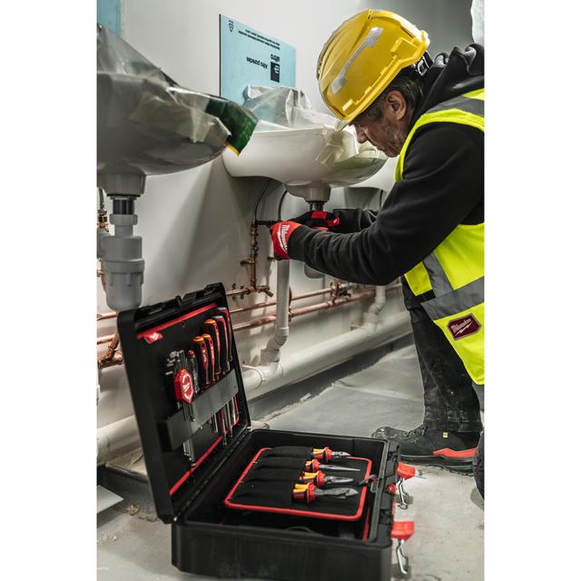 Milwaukee BOLT Hi-Vis Aufkleber-Set silber, 5-teilig