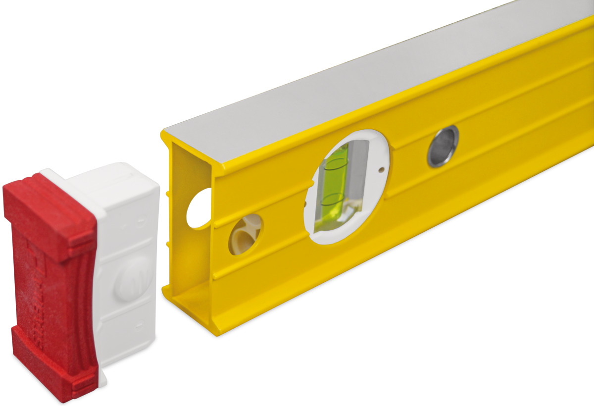 STABILA Digitale Wasserwaage TECH 196 DL, 23 cm, wasser- und staubdicht nach IP 67, 2 Digital-Displays, kalibrationsfrei, Anzeige-Modi: °, %, mm/m, in/ft, Tasche