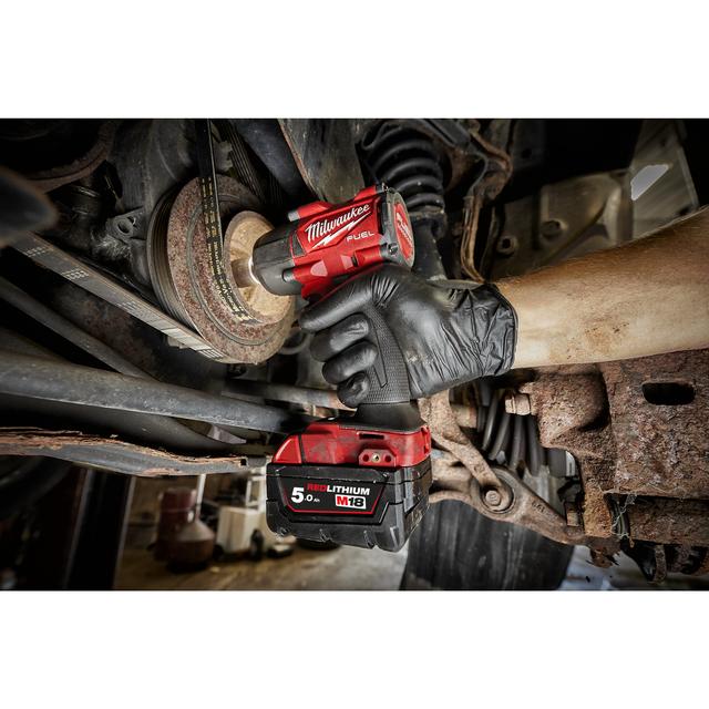 Milwaukee M18FMTIW2F38-0X M18 FUEL 3/8"-Akku-Schlagschrauber Vierkant mit Sprengring