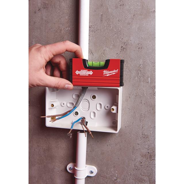 Milwaukee Wasserwaage Minibox 10 cm lang