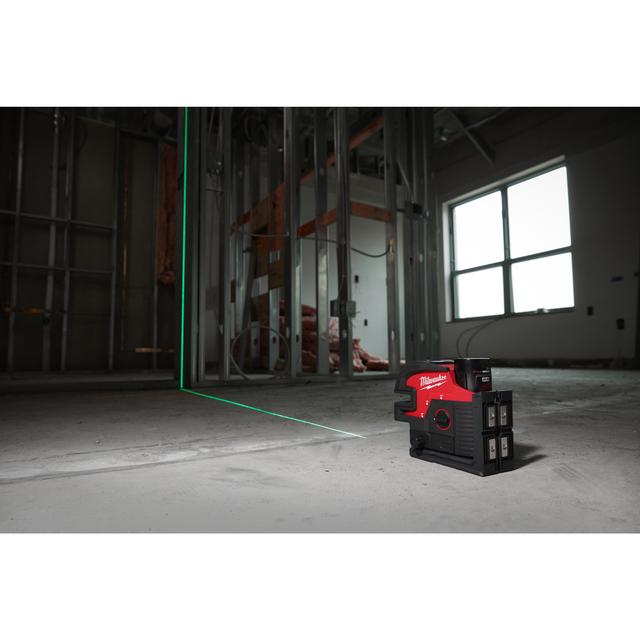 Milwaukee M12CLL4P-301C M12 Akku-Kreuzlinienlaser