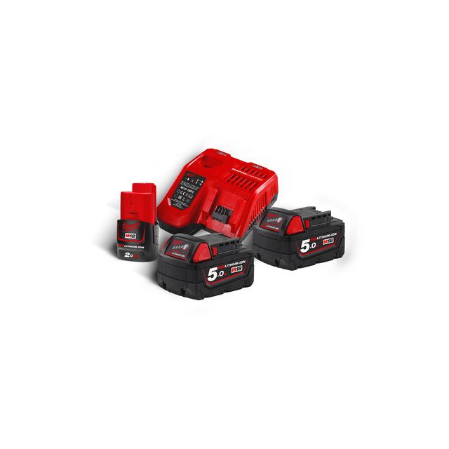 Milwaukee M18NRG-502  18V Starterset