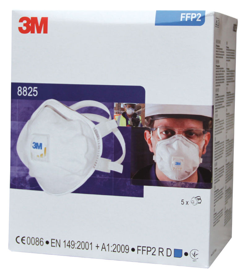 3M Staubmaske mit Ventil 8825 P2