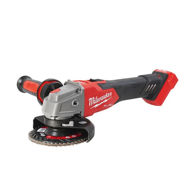 Milwaukee M18FSAGV125XB-0X M18 FUEL Einstellbarer Akku-Winkelschleifer m. Bremse